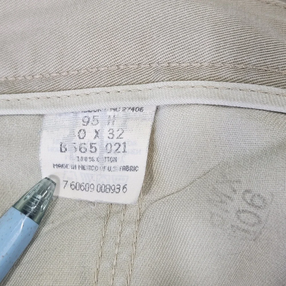 Vtg Wrangler Riata Pleated Dress Pants Mens‎ 40x32 Beige Career Western Church